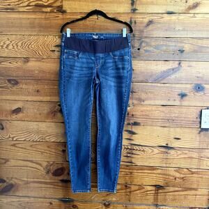 Levis Strauss Blue Skinny Maternity Jeans size Large